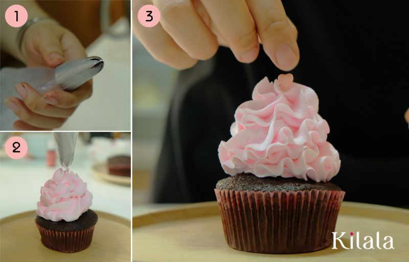cách trang trí bánh cupcake cách trang trí bánh cupcake